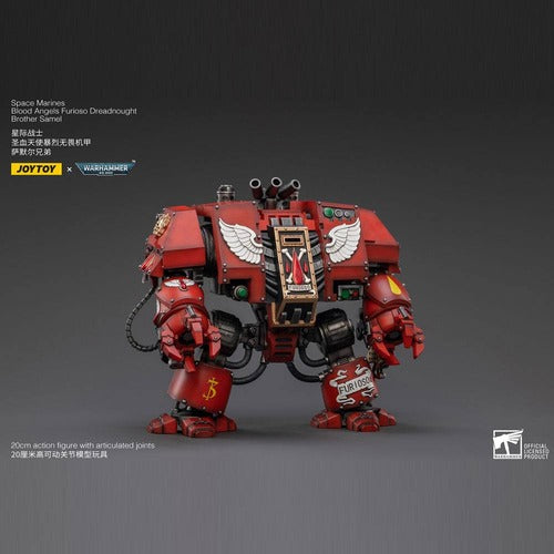 Warhammer 40k figurine 1/18 Blood Angels Furioso Dreadnought Brother Samel 20 cm