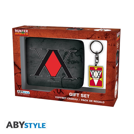 HUNTER X HUNTER - Coffret Cadeau Portefeuille + porte-clés Hunter