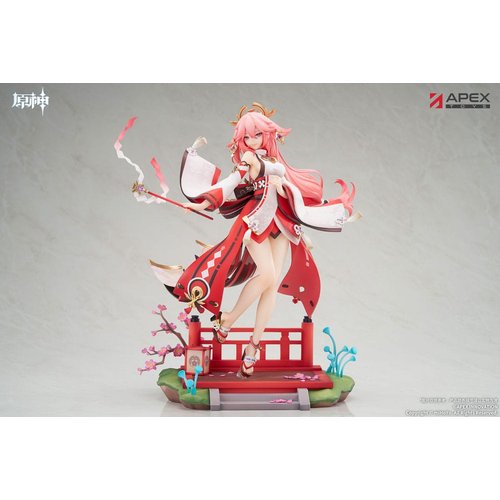 Genshin Impact statuette PVC 1/7 Yae Miko Astute Amusement Ver. 28 cm 