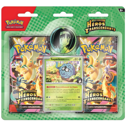 POKEMON - ME 2.5 - Héros Transcendants - Pack 2 boosters | FR