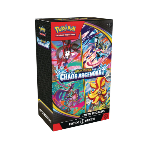 POKÉMON – ME04 Chaos Ascendant – Bundle 6 Boosters | FR