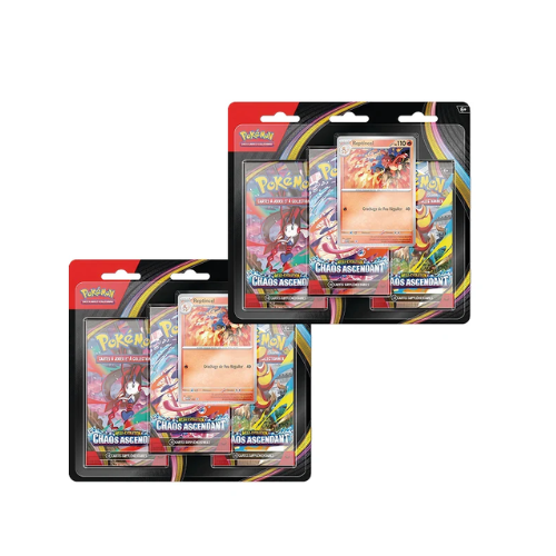 POKÉMON – ME 04 Chaos Ascendant – Blister 3 Boosters | FR