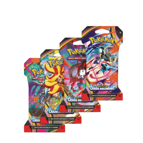 POKÉMON – ME 04 Chaos Ascendant – Blister Case Booster | FR