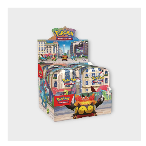 POKÉMON – Lumiose City Mini Tin Display (10 Tins) | FR