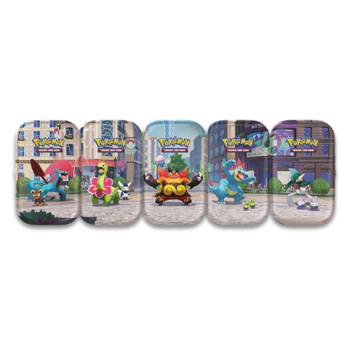 POKÉMON – Lumiose City Mini Tin Display (10 Tins) | FR