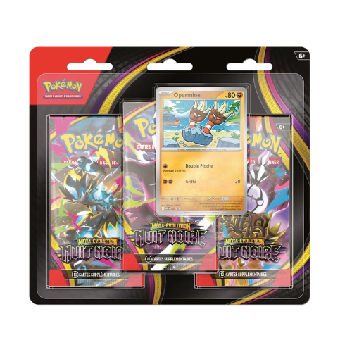 POKÉMON – ME05 Nuit Noire – Tripack Boosters | FR