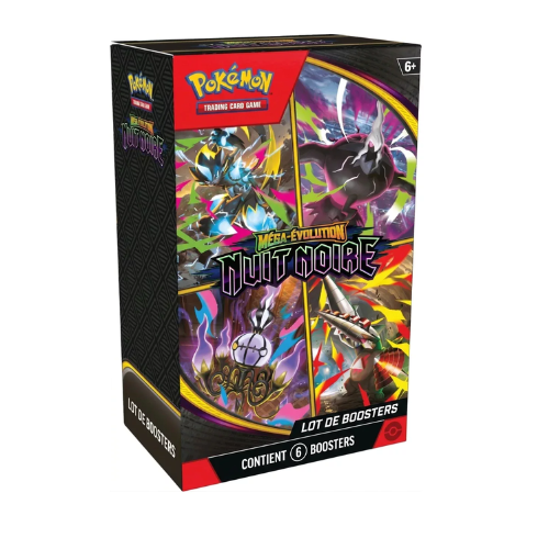POKÉMON – ME05 Nuit Noire – Bundle 6 Boosters | FR