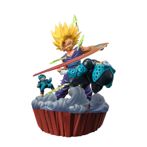 DRAGON BALL Z – Super Saiyan 2 Son Gohan vs Mini Cell – Figuarts ZERO [Extra Battle]
