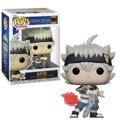 BLACK CLOVER - POP! Animation Vinyl figurine Asta 9 cm