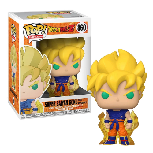 DRAGON BALL Z - Figurine POP! Animation Vinyl SS Goku 9 cm