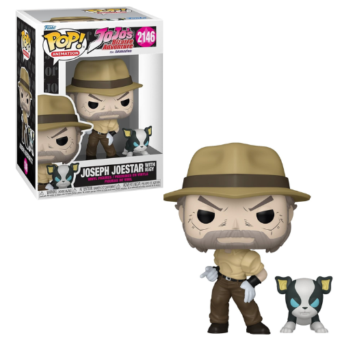 JOJO'S BIZARRE ADVENTURE - POP! Buddy Animation Joseph & Iggy