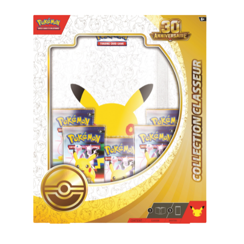 POKÉMON - Collection Classeur 30e Anniversaire