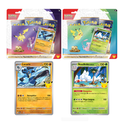 POKÉMON - Collection Autocollant Réajustable 30e Anniversaire - 2 Tripack