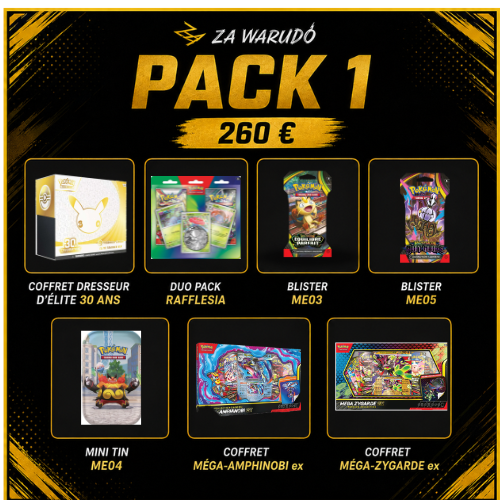 POKÉMON – Pack 1 – Exclusive Pokémon