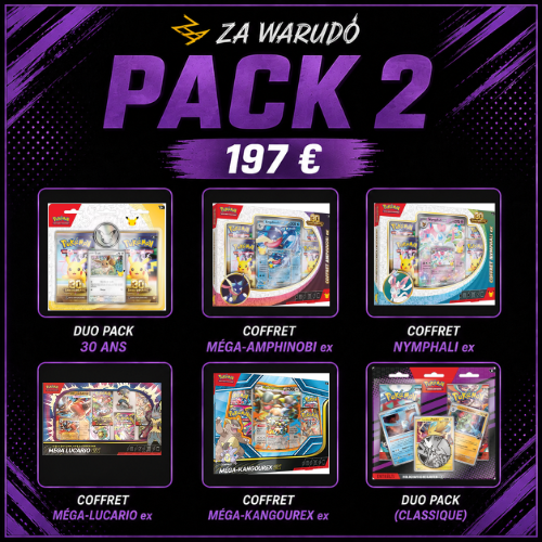 POKÉMON – Pack 2 – Exclusive Pokémon