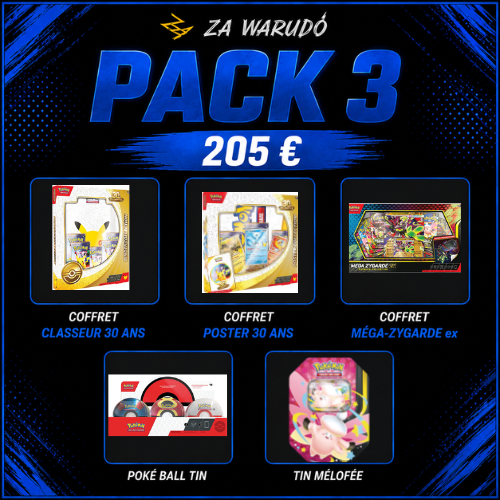 POKÉMON – Pack 3 – Exclusive Pokémon