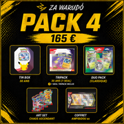 POKÉMON – Pack 4 – Exclusive Pokémon