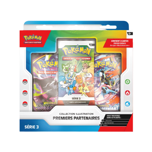 POKÉMON – Collection Illustration Premiers Partenaires – Série 3 | FR