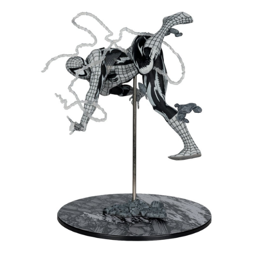 MARVEL - Statuette PVC 1/10 Spider-Man Line Art (Amazing Spider-Man #318) Gold Label 17cm