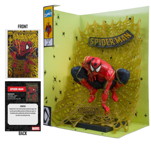 MARVEL - Statuette PVC 1/6 Spider-Man (Spider-Man #1) Gold Edition Label 15cm