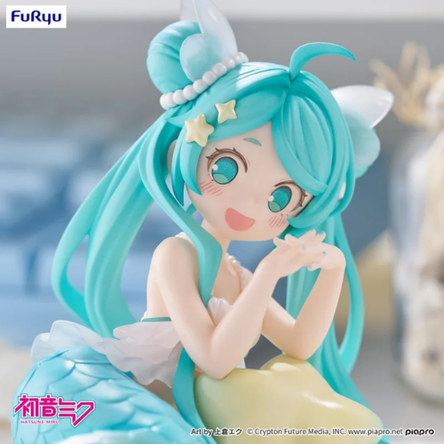 HATSUNE MIKU - Statuette Desktop Fairy Mermaid Princess Ver. 9cm