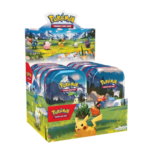 POKÉMON – Méga-Évolution – Héros Transcendants – Mini Tins – Display FR
