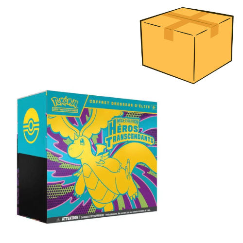 POKÉMON – Méga Évolution – Héros Transcendants – Elite Trainer Box – FR CASE