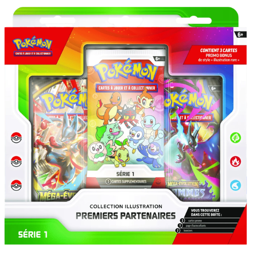 POKÉMON – Coffret Premiers Partenaires – Série 1 - 30 ans