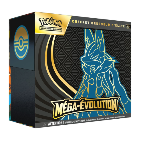 POKÉMON - ME01 - Mega Evolution - Elite Trainer Box - Lucario - FR