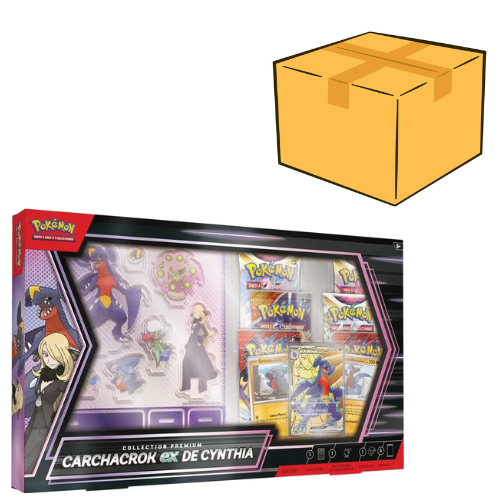 POKÉMON - Coffret Carchacrok EX de Cynthia - CASE FR