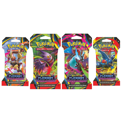 POKÉMON – ME02 Flammes Fantasmagoriques – Blister 24 Booster CASE (FR)