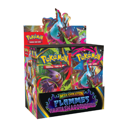 POKÉMON – ME02 Flammes Fantasmagoriques – Display de 36 Boosters (FR)