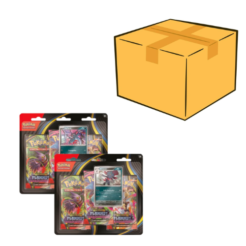 POKÉMON – ME02 Flammes Fantasmagoriques – 12 TRIPACK CASE (FR)