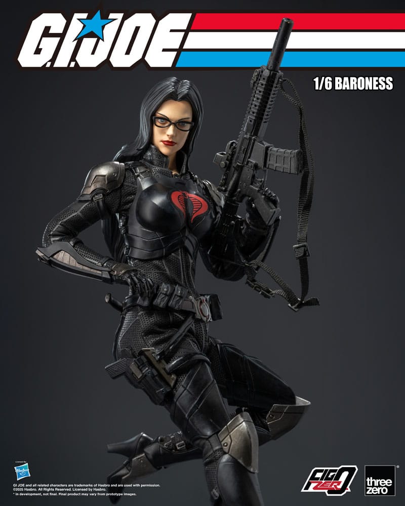 G.I. Joe figurine FigZero 1/6 Baroness 30 cm