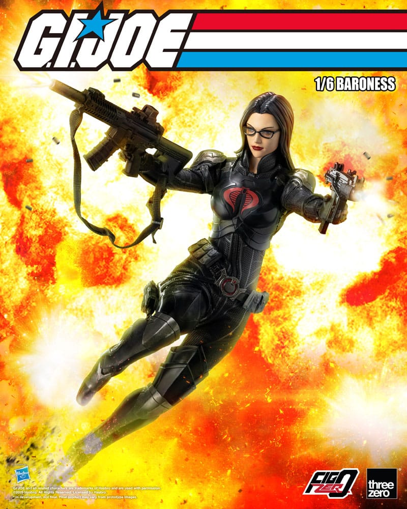 G.I. Joe figurine FigZero 1/6 Baroness 30 cm
