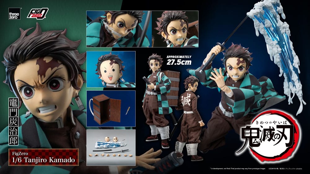 Demon Slayer: Kimetsu no Yaiba figurine FigZero 1/6 Tanjiro Kamado 27 cm