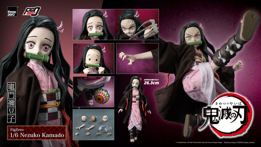 Demon Slayer: Kimetsu no Yaiba figurine FigZero 1/6 Nezuko Kamado 26 cm