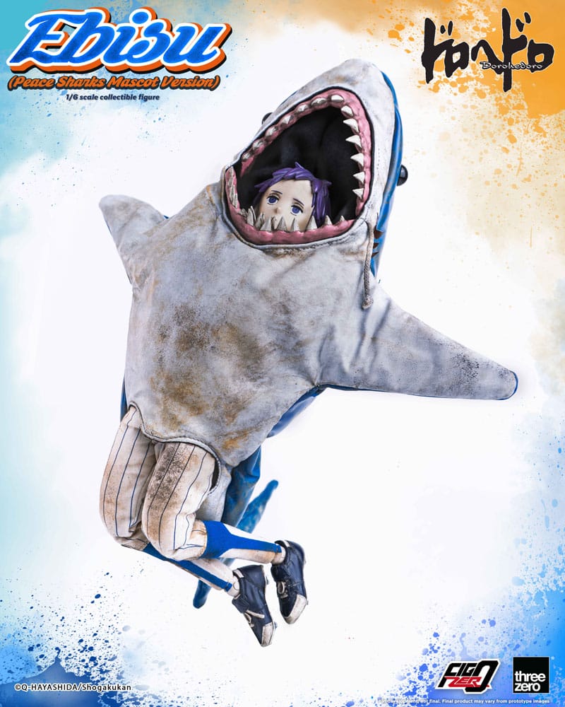 Dorohedoro figurine FigZero 1/6 Ebisu Peace Sharks Mascot Ver. 24 cm