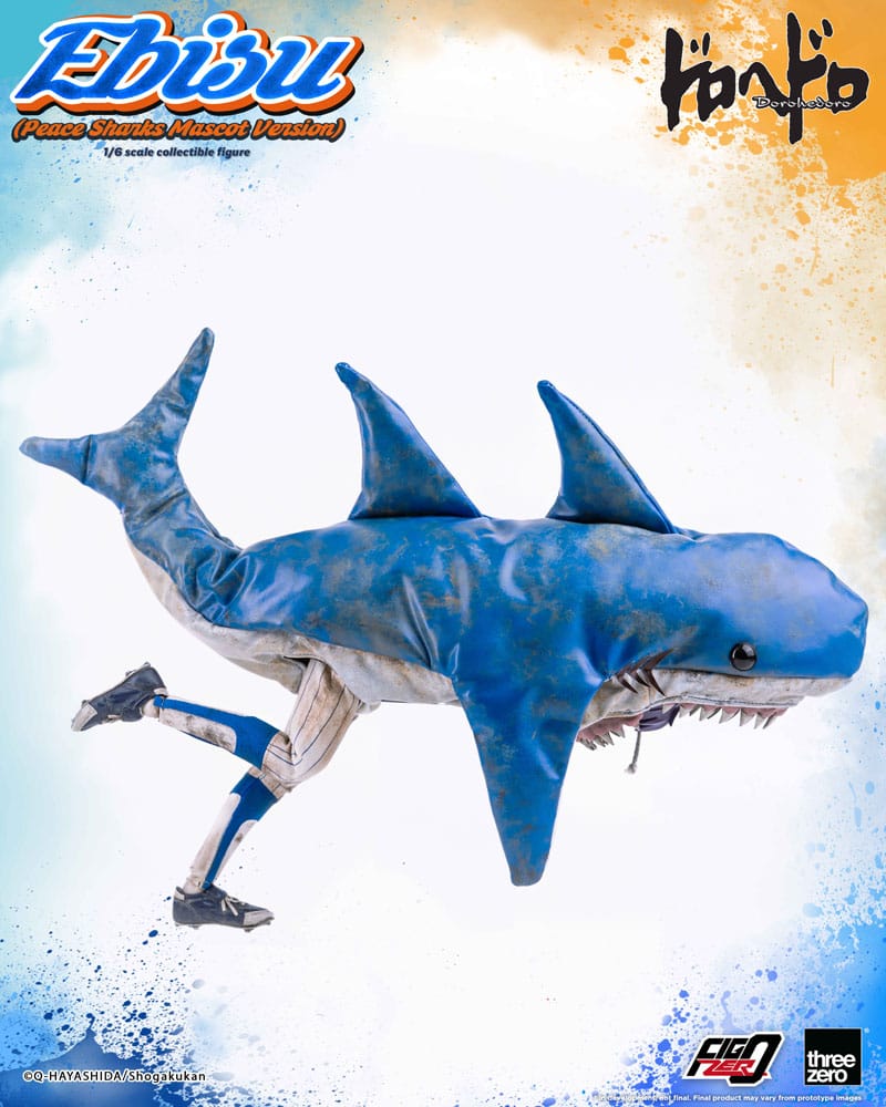 Dorohedoro figurine FigZero 1/6 Ebisu Peace Sharks Mascot Ver. 24 cm