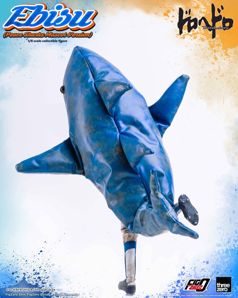Dorohedoro figurine FigZero 1/6 Ebisu Peace Sharks Mascot Ver. 24 cm