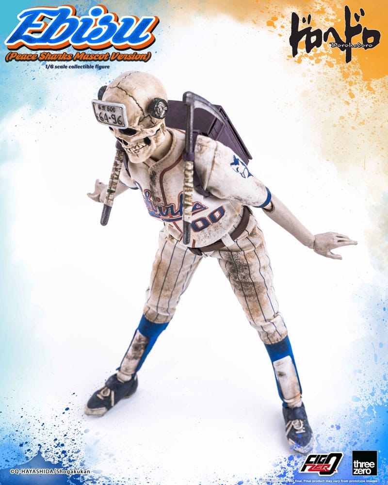 Dorohedoro figurine FigZero 1/6 Ebisu Peace Sharks Mascot Ver. 24 cm