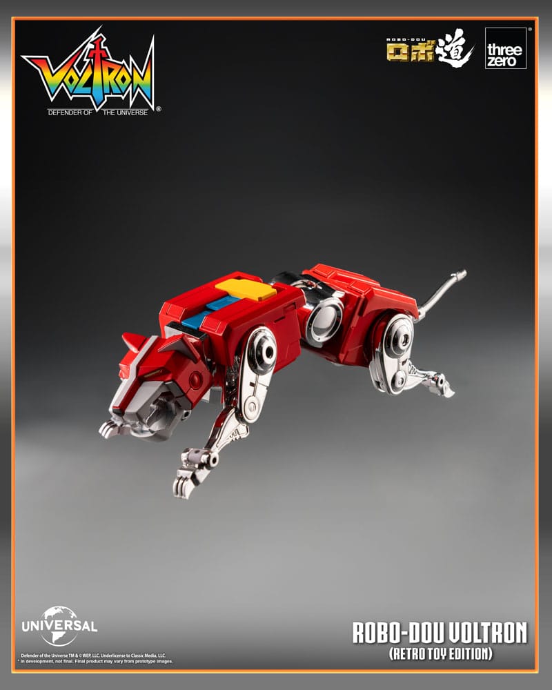 Voltron: Defender of the Universe figurine Robo-Dou Voltron Retro Toy Edition 27 cm