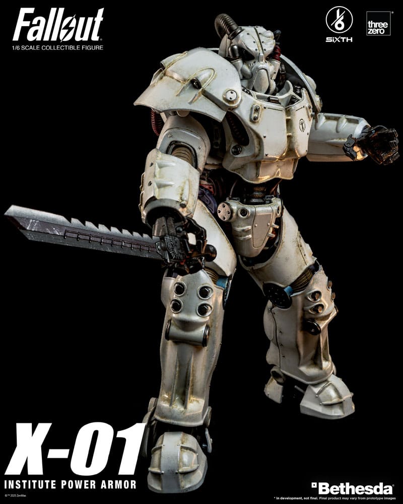 Fallout figurine FigZero 1/6 X-01 Institute Power Armor 37 cm