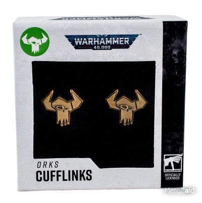 Warhammer 40,000  boutons de manchette Orks