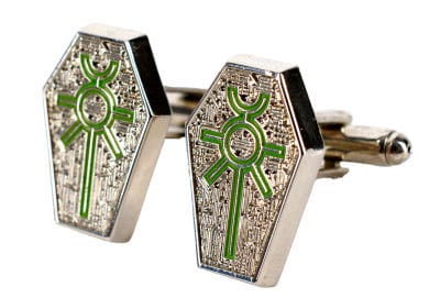 Warhammer 40,000  boutons de manchette Necrons