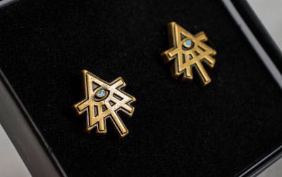 Warhammer 40,000  boutons de manchette Aeldari
