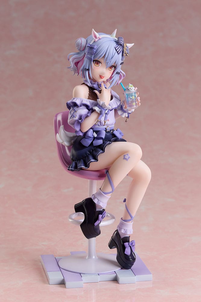 VTuber statuette PVC 1/7 NoriPro Inuyama Tamaki Unicorn Outfit Jirai Style Ver. 21 cm