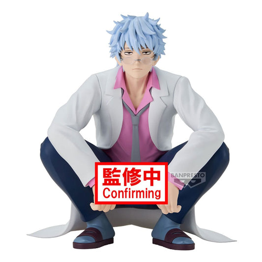 Gintama - Mr. Ginpachi's Zany Class Desk Figure PVC Statue Ginpachi Sakata 13 cm