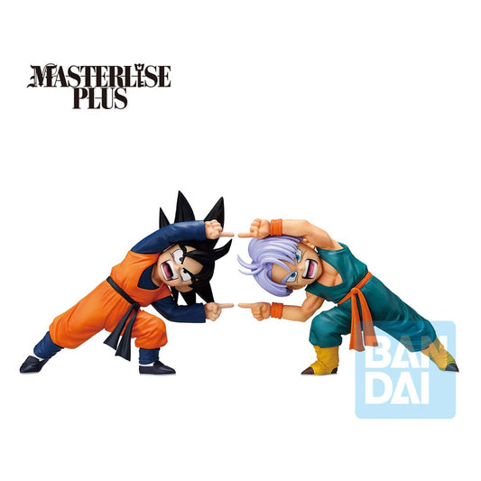 Dragon Ball Z Ichibansho Masterlise statuette PVC Battle of the Super Saiyan Son Goten & Trunks 9 cm