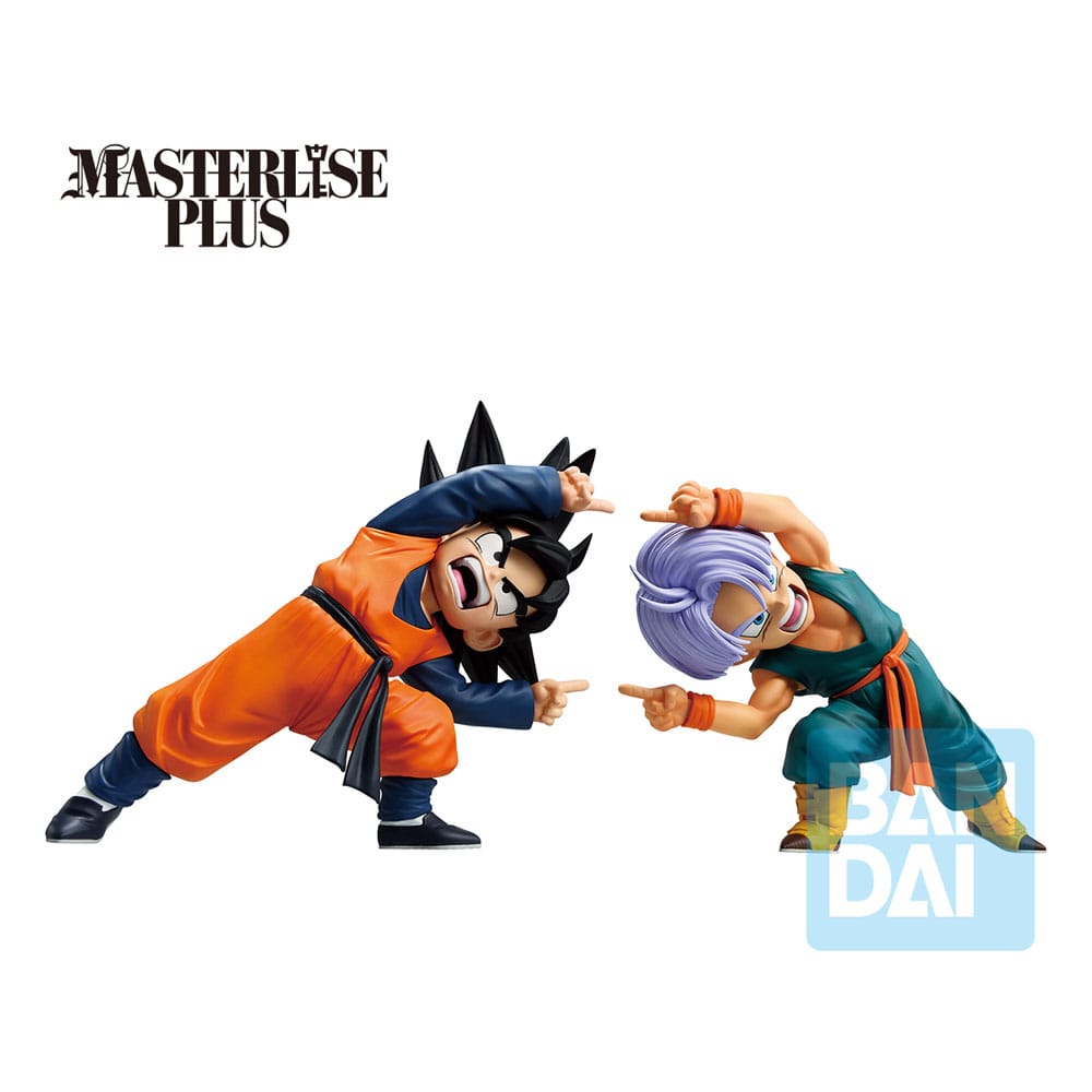 Dragon Ball Z Ichibansho Masterlise statuette PVC Battle of the Super Saiyan Son Goten & Trunks 9 cm